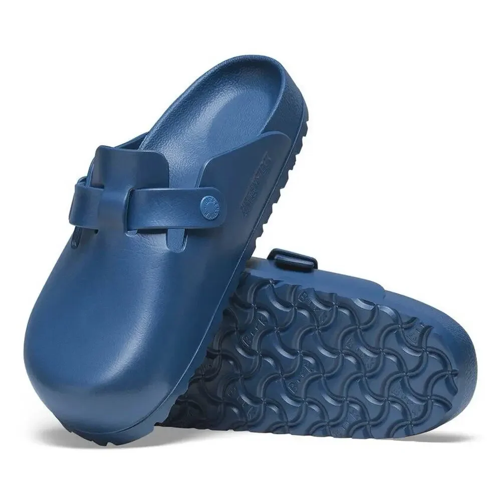 Birkenstock Boston EVA Men’s 12 EU 45 Navy Clogs Lightweight New No Box